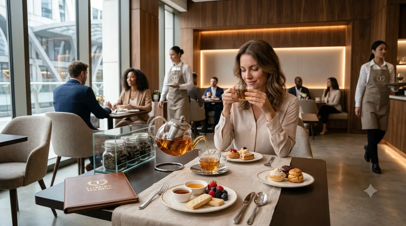 Café and restaurant tea