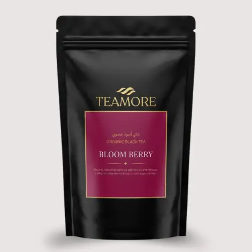 Bloom Berry – Organic Strawberry Hibiscus Black Tea Pouch