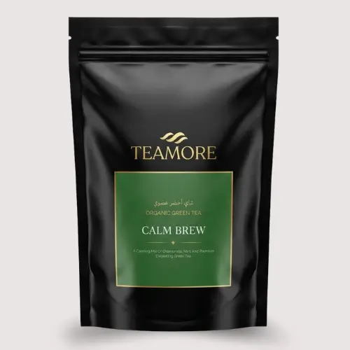 Calm Brew – Organic Mint & Chamomile Green Tea Pouch