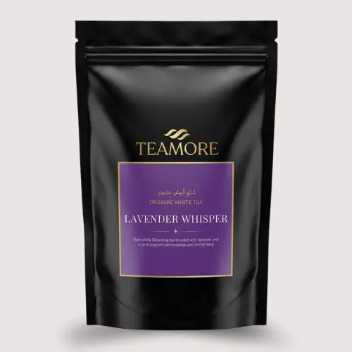 Lavender Whisper – Organic White Tea with Lavender Pouch