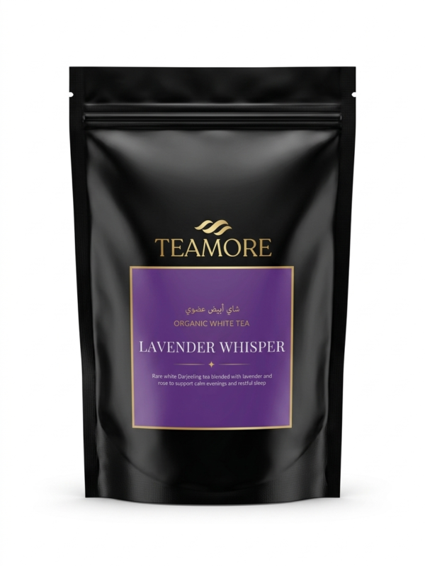 Lavender Whisper – Organic White Tea with Lavender Pouch